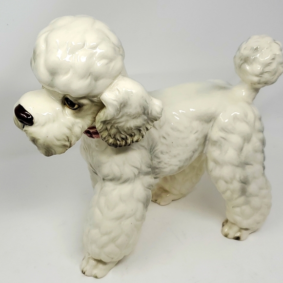 Poodle Statue Norcrest Japan Dog - Picture 1 of 15